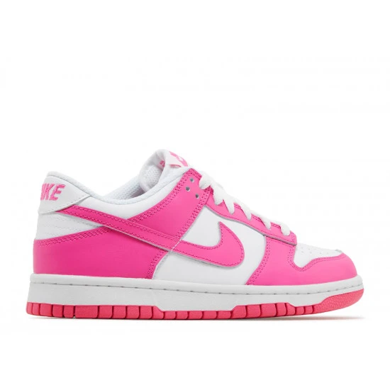 Nike Dunk Low Laser Fuchsia (GS) - FB9109-102 3 Nike Dunk Low Laser Fuchsia (GS) - FB9109-102 – Image 3