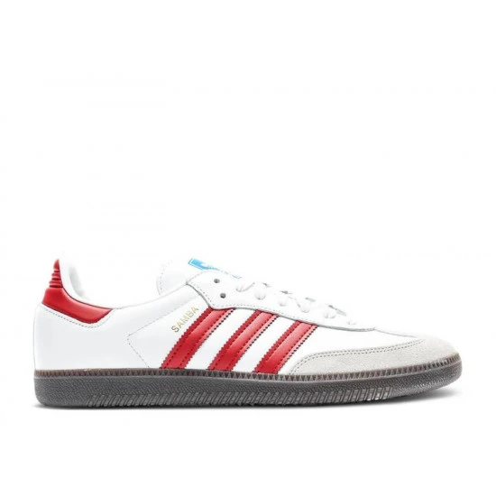 Adidas Originals Samba OG White Better Scarlet - IG1025 1 Adidas Originals Samba OG White Better Scarlet - IG1025