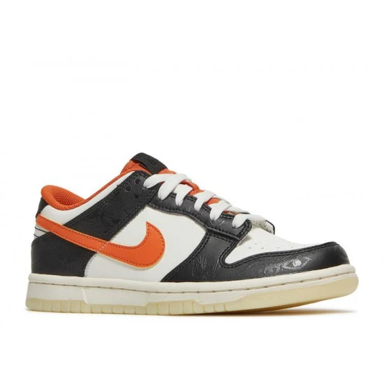 Nike Dunk Low PRM Halloween (2021) (GS) - DO3806-100 2 Nike Dunk Low PRM Halloween (2021) (GS) - DO3806-100 – Image 2