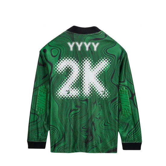 Nike X Off-White Allover Print Jersey Kelly Green - FQ0997-389 2 Nike X Off-White Allover Print Jersey Kelly Green - FQ0997-389 – Image 2
