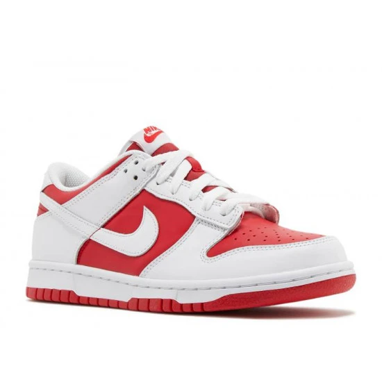 Nike Dunk Low Championship Red (2021) (GS) - CW1590-600 2 Nike Dunk Low Championship Red (2021) (GS) - CW1590-600 – Image 2