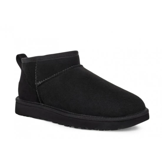 UGG Classic Ultra Mini Boots Black (W) 2 UGG Classic Ultra Mini Boots Black (W) – Image 2