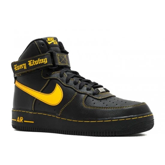Nike Air Force 1 High Vlone Black University Gold - 778900-906950 3 Nike Air Force 1 High Vlone Black University Gold - 778900-906950 – Image 3