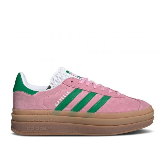 Adidas Gazelle Bold True Pink Green (W) - IE0420 1 Adidas Gazelle Bold True Pink Green (W) - IE0420