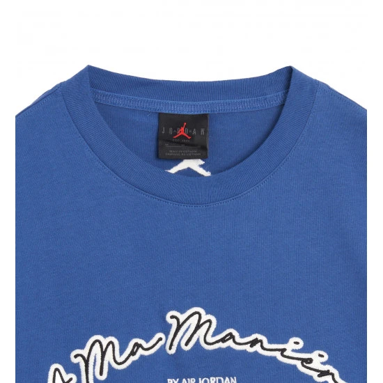 Air Jordan X A Ma Maniére T-shirt Blue - FN0609-461 3 Air Jordan X A Ma Maniére T-shirt Blue - FN0609-461 – Image 3