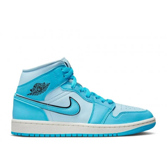 Nike Air Jordan 1 Mid SE Ice Blue (W) - DV1302-400 1 Nike Air Jordan 1 Mid SE Ice Blue (W) - DV1302-400
