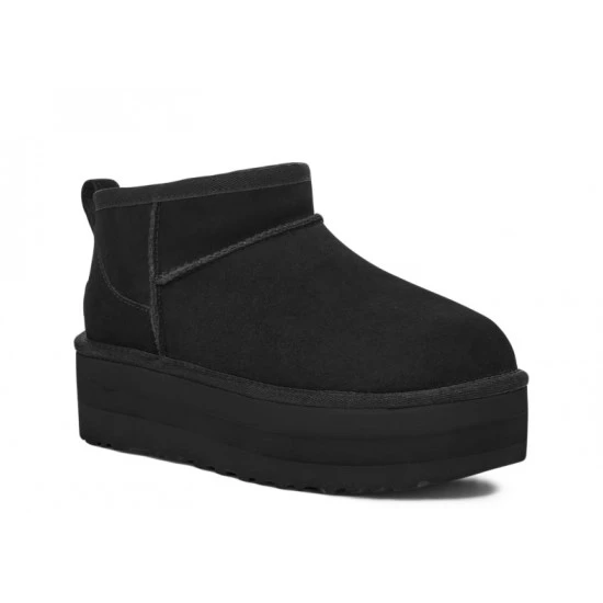UGG Classic Ultra Mini Platform Boot Black (W) - 1135092-BLK 2 UGG Classic Ultra Mini Platform Boot Black (W) - 1135092-BLK – Image 2