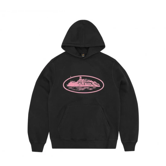 Corteiz Alcatraz Hoodie V2 Black Pink - CRTZAHV2BP 1 Corteiz Alcatraz Hoodie V2 Black Pink - CRTZAHV2BP