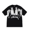 Stussy Dobermans Tee Black - SDTB2024
