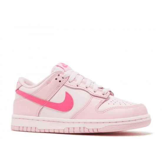 Nike Dunk Low Triple Pink (GS) - DH9765-600 2 Nike Dunk Low Triple Pink (GS) - DH9765-600 – Image 2