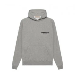 Fear Of God Essentials Hoodie Dark Oatmeal - ESSHFW22-G
