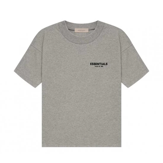 Fear Of God Essentials Tee Dark Oatmeal - ESSFW22-G 1 Fear Of God Essentials Tee Dark Oatmeal - ESSFW22-G