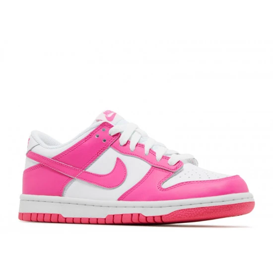 Nike Dunk Low Laser Fuchsia (GS) - FB9109-102 2 Nike Dunk Low Laser Fuchsia (GS) - FB9109-102 – Image 2