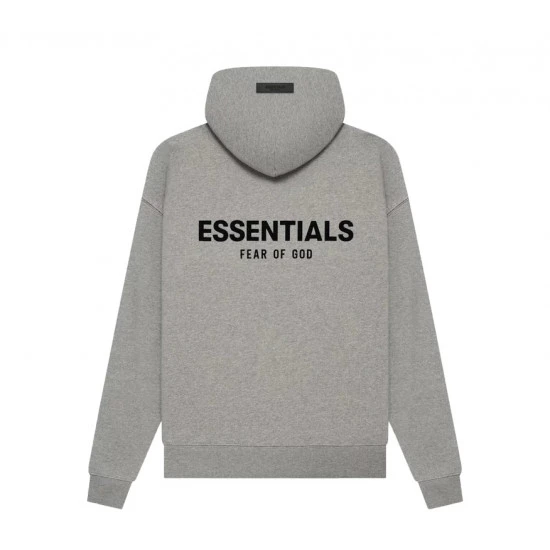Fear Of God Essentials Hoodie Dark Oatmeal - ESSHFW22-G 2 Fear Of God Essentials Hoodie Dark Oatmeal - ESSHFW22-G – Image 2