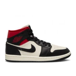 Air Jordan 1 Mid Gym Red Panda (W) - BQ6472-061