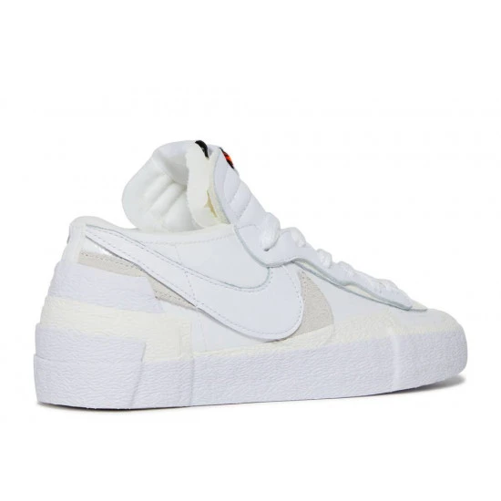 Nike Blazer Low Sacai White Patent Leather - DM6443-100 3 Nike Blazer Low Sacai White Patent Leather - DM6443-100 – Image 3