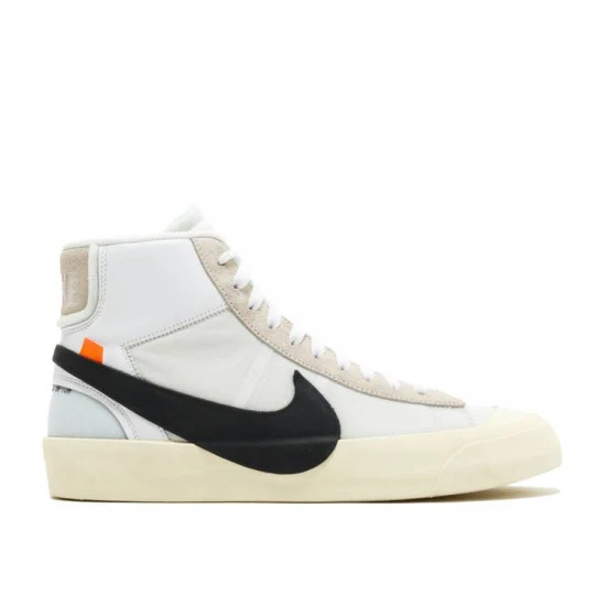 Nike Blazer Mid Off-White - AA3832-100 1 Nike Blazer Mid Off-White - AA3832-100