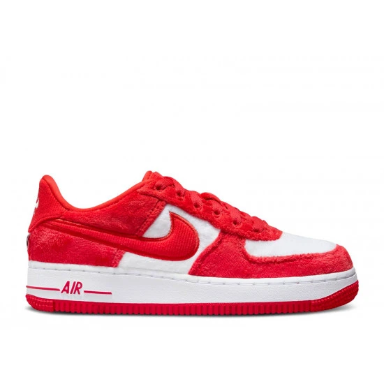 Nike Air Force 1 Low Valentine's Day Fleece (GS) - FZ3552-612 1 Nike Air Force 1 Low Valentine's Day Fleece (GS) - FZ3552-612