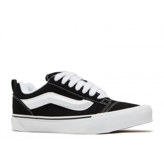 Vans Knu Skool Black White - VN0009QC6BT 2 Vans Knu Skool Black White - VN0009QC6BT – Image 2