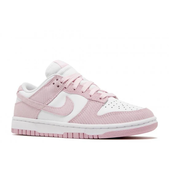 Nike Dunk Low Pink Corduroy (W) - FN7167-100 2 Nike Dunk Low Pink Corduroy (W) - FN7167-100 – Image 2