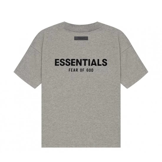 Fear Of God Essentials Tee Dark Oatmeal - ESSFW22-G 2 Fear Of God Essentials Tee Dark Oatmeal - ESSFW22-G – Image 2