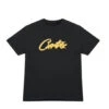 Corteiz OG Allstarz Tee Black & Yellow - CRTZOATBY