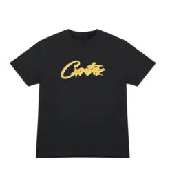 Corteiz OG Allstarz Tee Black & Yellow - CRTZOATBY