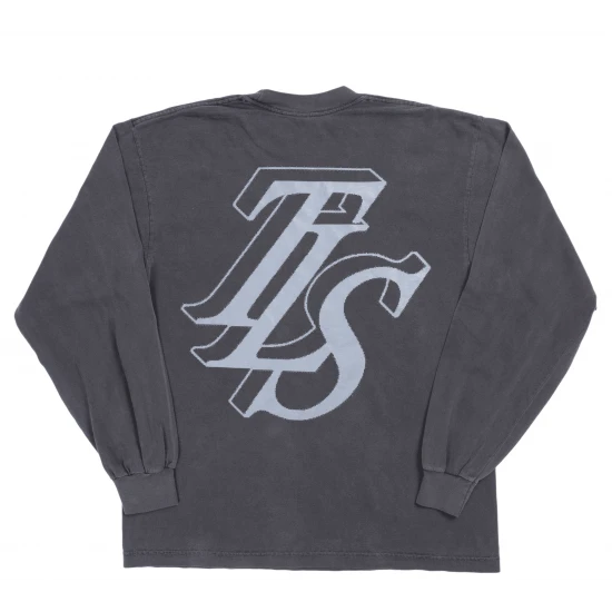 Long Sleeves Vintage Black TLS - LS-TLS-VINTAGEBLACK – Image 2