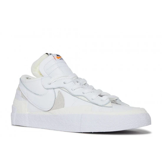 Nike Blazer Low Sacai White Patent Leather - DM6443-100 2 Nike Blazer Low Sacai White Patent Leather - DM6443-100 – Image 2