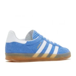 Adidas Gazelle Indoor Blue Fusion Gum (W) - HQ8717 5 Adidas Gazelle Indoor Blue Fusion Gum (W) - HQ8717 -Vêtement Séries Magasin 550x550 me unHSaNuf HQ8717 2