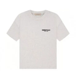Vêtement Séries Magasin 8 Fear Of God Essentials Tee Light Oatmeal - ESSFW22-W